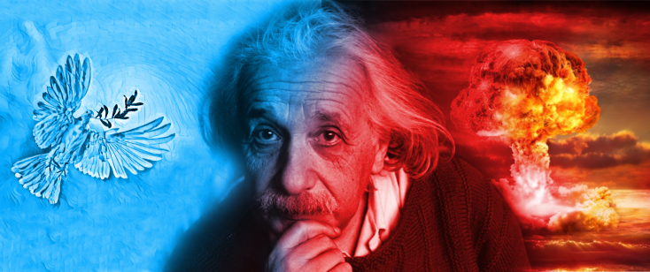 Einstein e la&nbsp;guerra